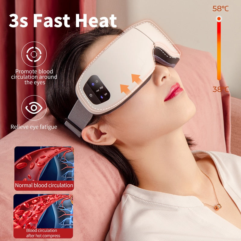 Eye Facial Massager With Bluetooth Music