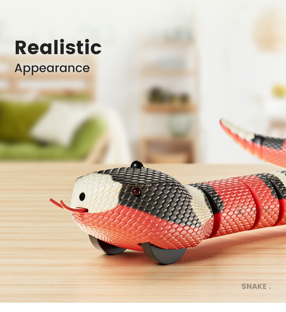 Smart Sensing Snake Cat Toy