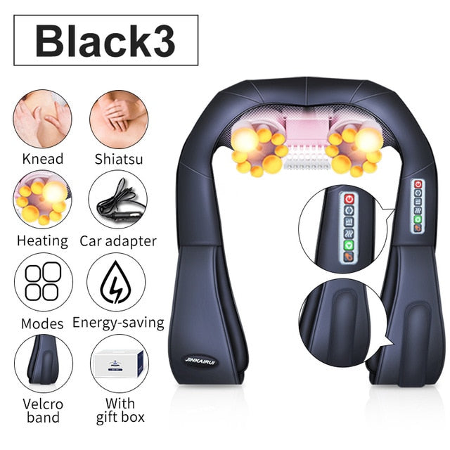 U Shape Electrical Back, Neck & Shoulder Massager