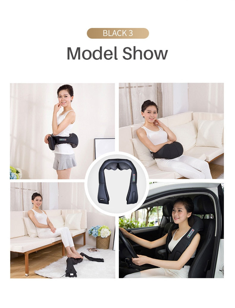 U Shape Electrical Back, Neck & Shoulder Massager